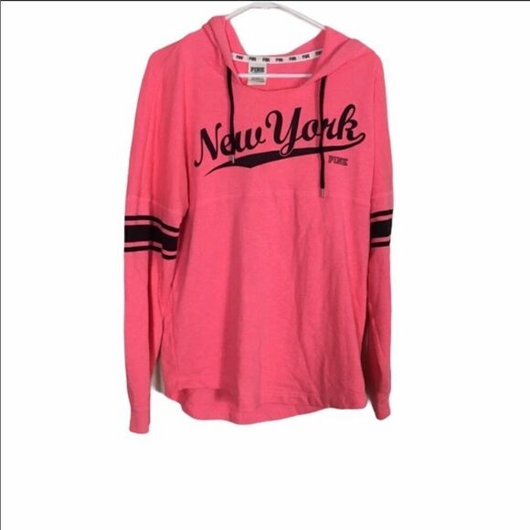 VS Pink Limited Edition New York Pink Sweatshirt - Picture 1 of 8